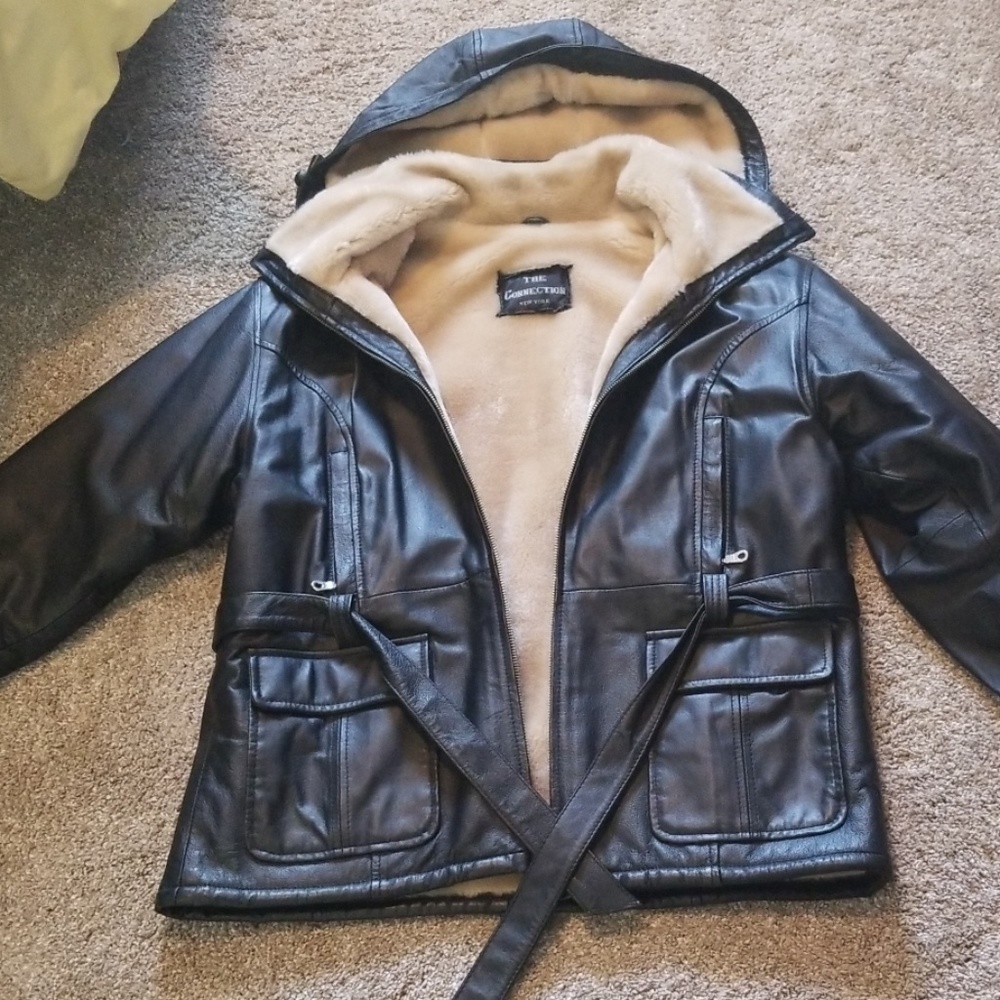 Woman's leather jacket